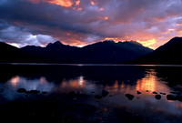 Glacier National Park Kintla Lake Sunrise