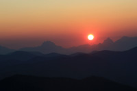 Sunrise Over Glacier Park